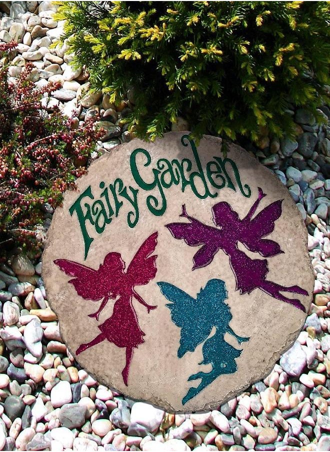 Spoontiques - Garden Décor - Beautiful Garden Stepping Stone - Decorative Stone for Garden