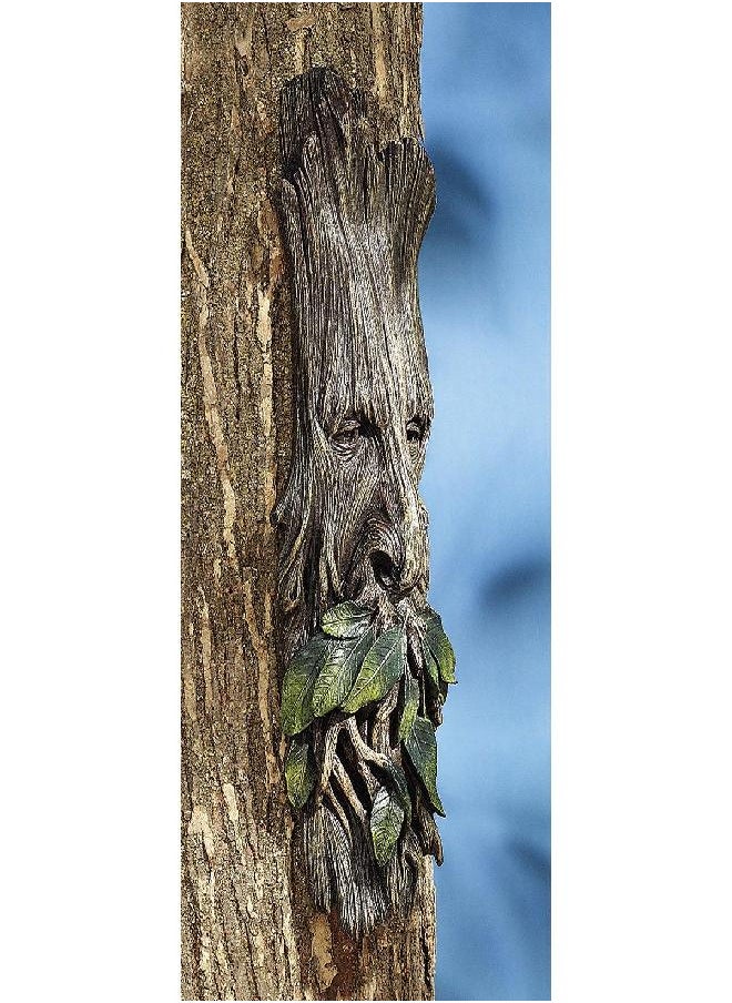 Design Toscano CL6218 Whispering Wilhelm Tree Ent Wall Sculpture, 15 Inch, Multicolored