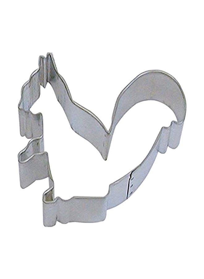 Squirrel Shaped Cookie Cutter Silver 3.75inch