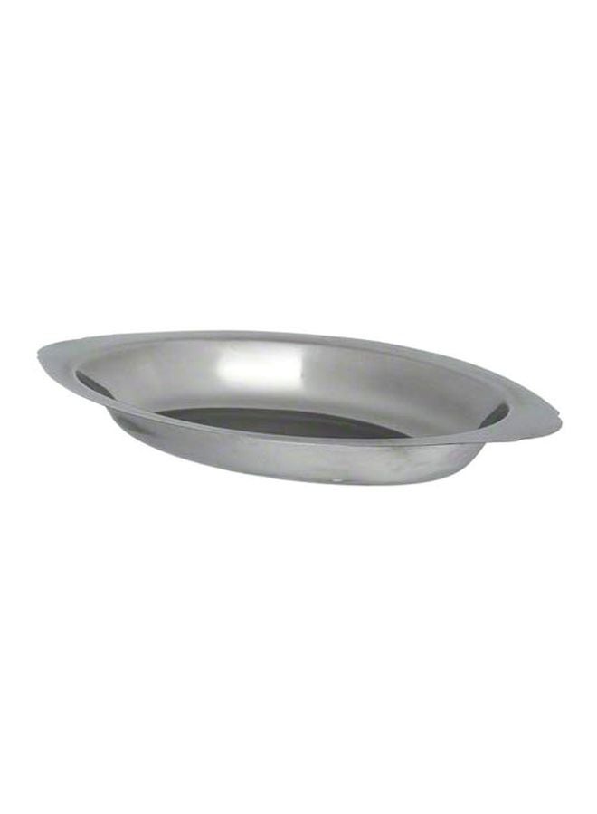 Stainless Steel Au Gratin Dish Silver