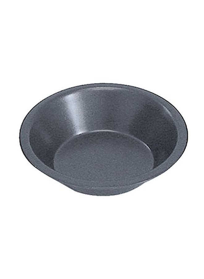 4-Piece Non-Stick Pie Pan Black 6x5x1.5inch