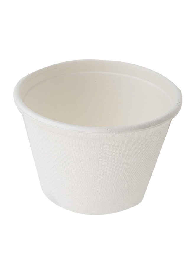 Biodegradeable Storage Cup White