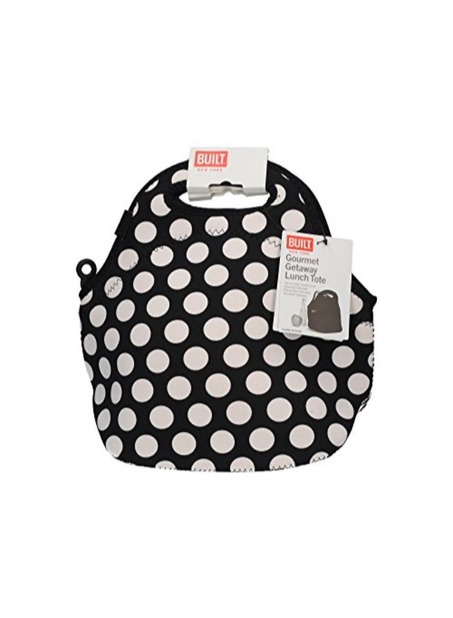 Gourmet Getaway Lunch Tote Bag Black/White