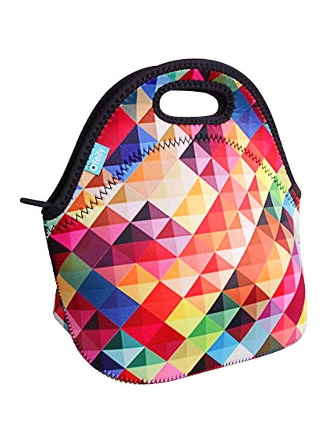 Neoprene Lunch Tote Bag Multicolour 10.4x8.5x1.3inch