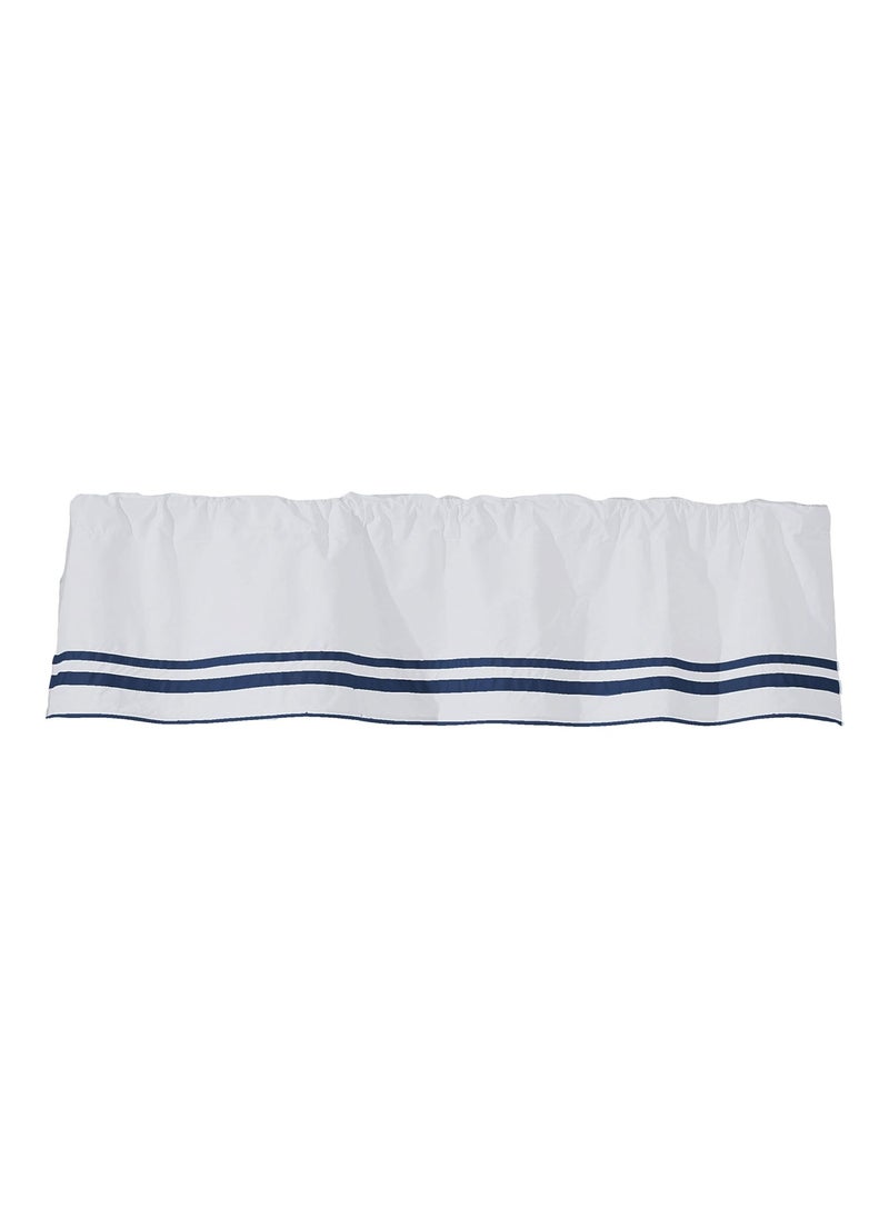 Bedding Soho Window Valance Navy