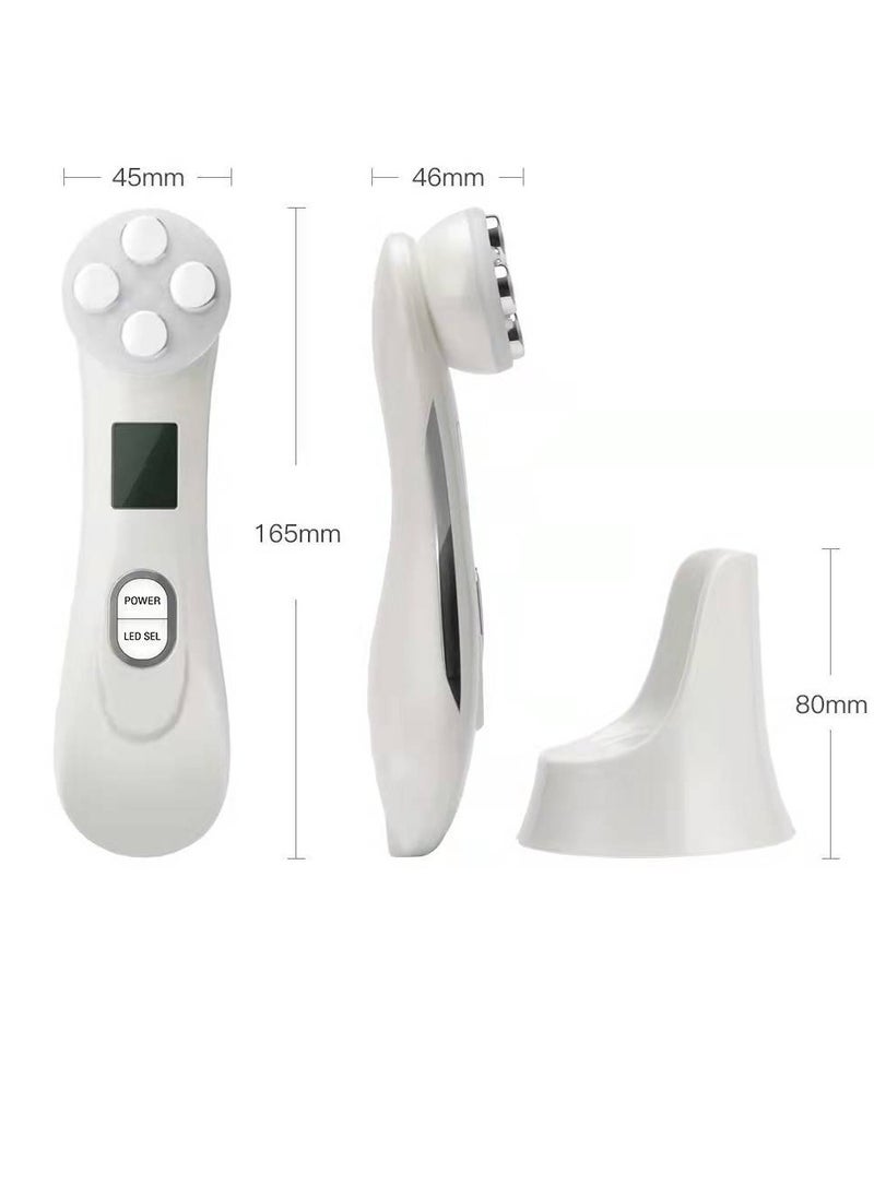 Facial Skin Care Time Master, Face Toning, Face Lift Device 5 Colors LED Photon Therapy Rechargeable