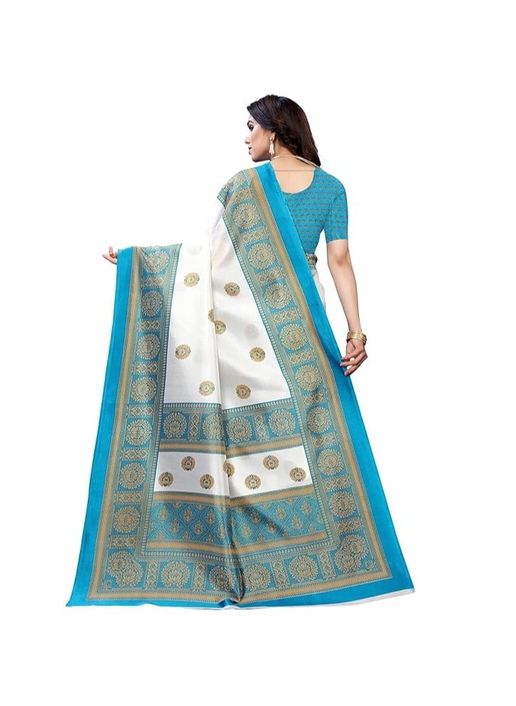 Women's Silk Saree With blouse piece