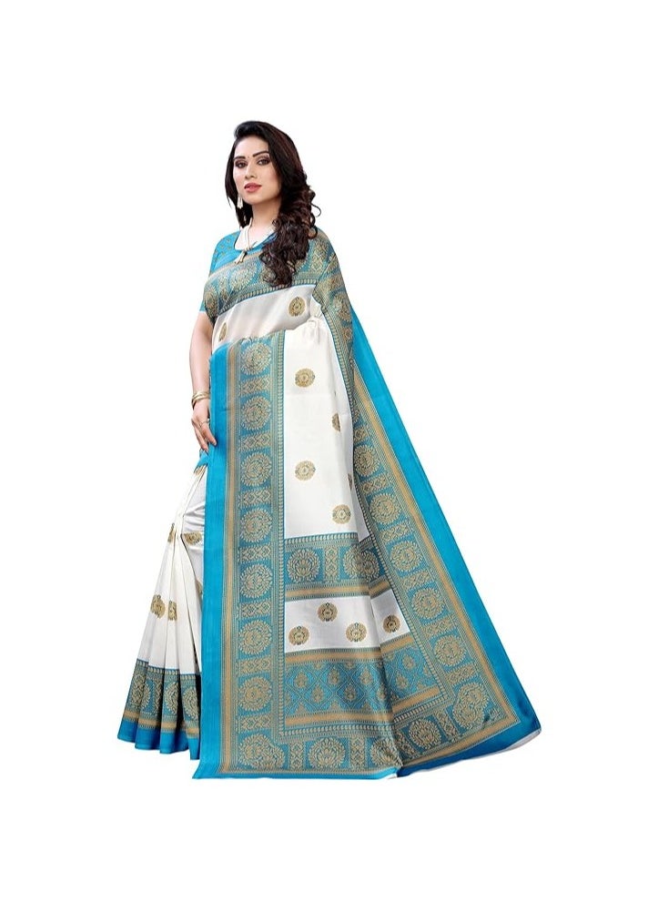 Women's Silk Saree With blouse piece