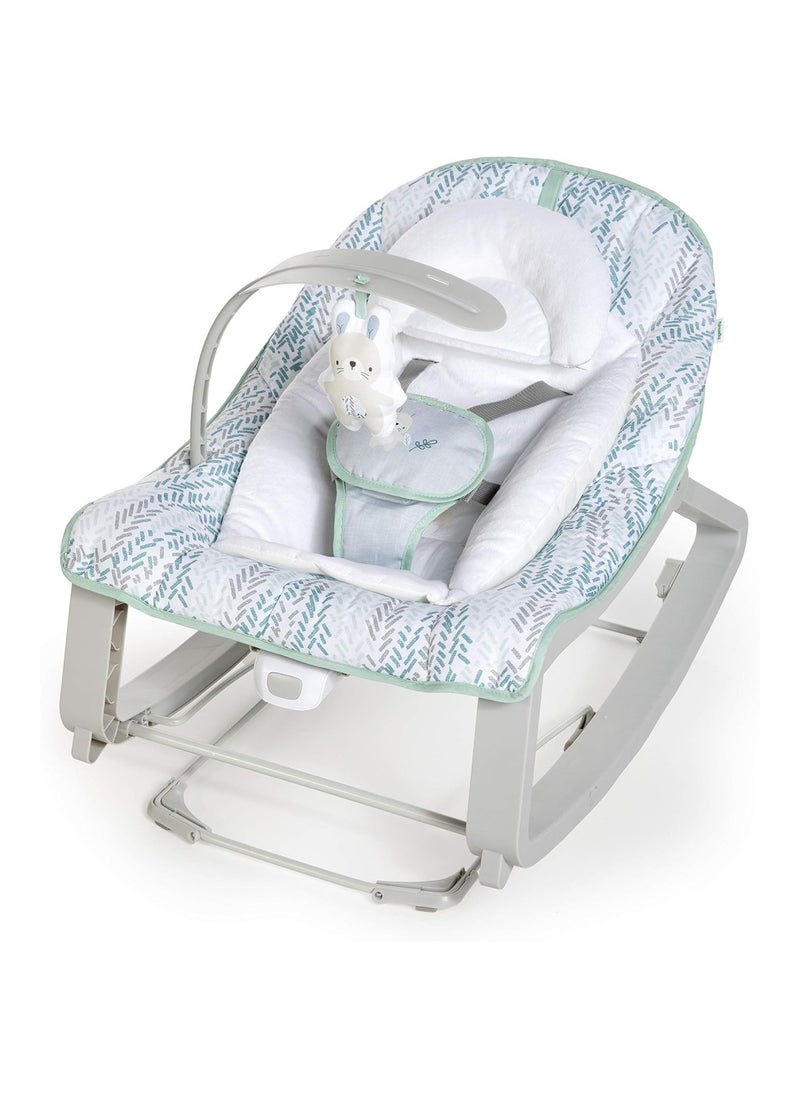 Keep Cozy 3-in-1 Grow With Me Vibrating Baby Bouncer Seat - Spruce