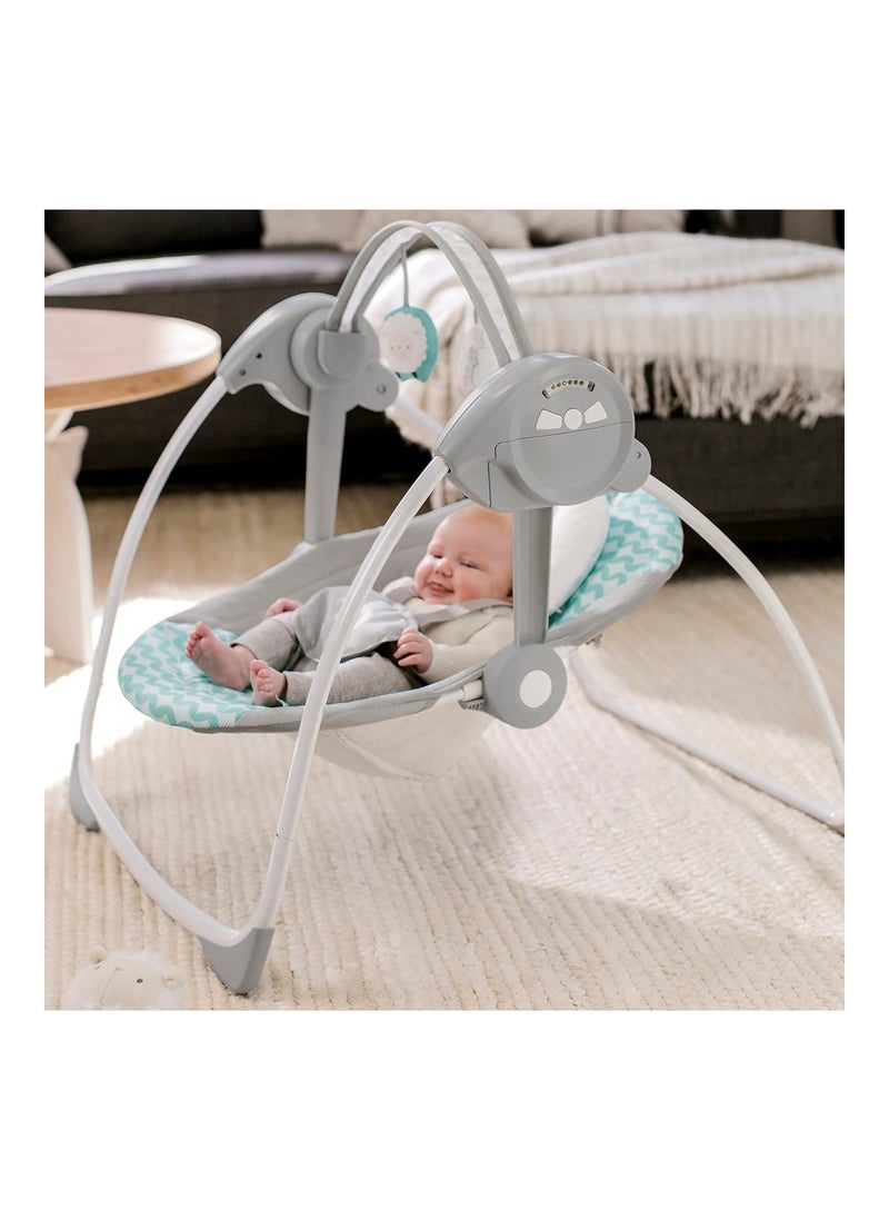 Ity By Swingity Swing Easy-Fold Portable Baby Swing – Goji