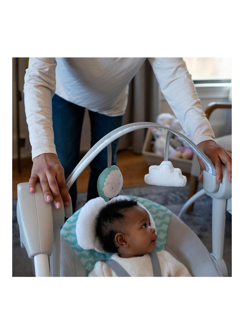 Ity By Swingity Swing Easy-Fold Portable Baby Swing – Goji