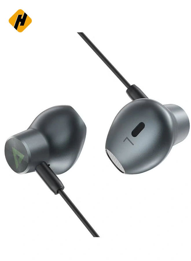 L2 Wired Earphones with Type-C Port – Premium Sound & Comfort