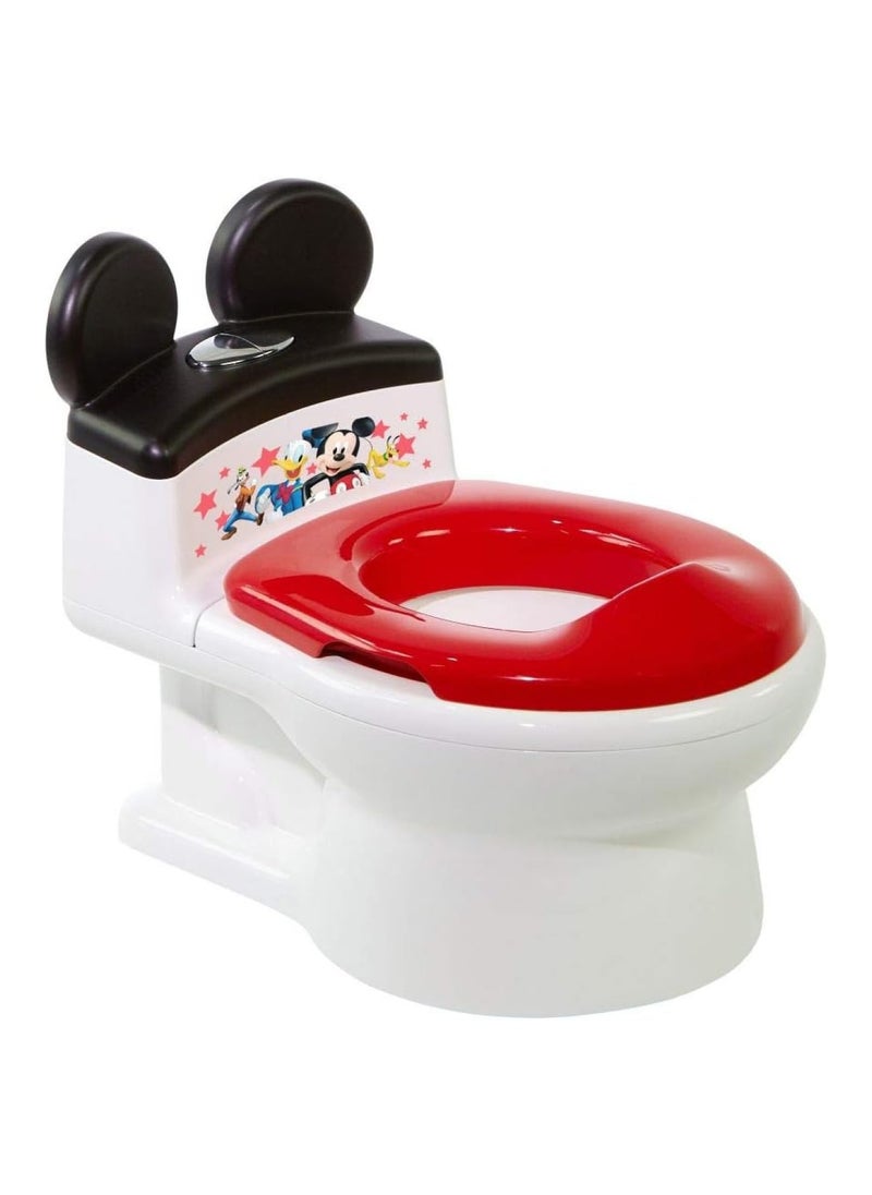 Mickey Mouse Potty & Trainer Seat, Red, Piece Of 1