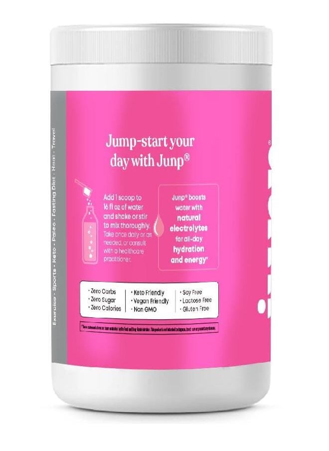 JUNP Hydration Electrolyte Powder, Electrolytes Drink Mix, Hydration Mix, Sugar Free, Gluten Free, 0 Calories, 0 Carbs, Keto Friendly, NON - GMO Kosher, 90 Servings. (Peach)… (Dragonfruit Limeade)