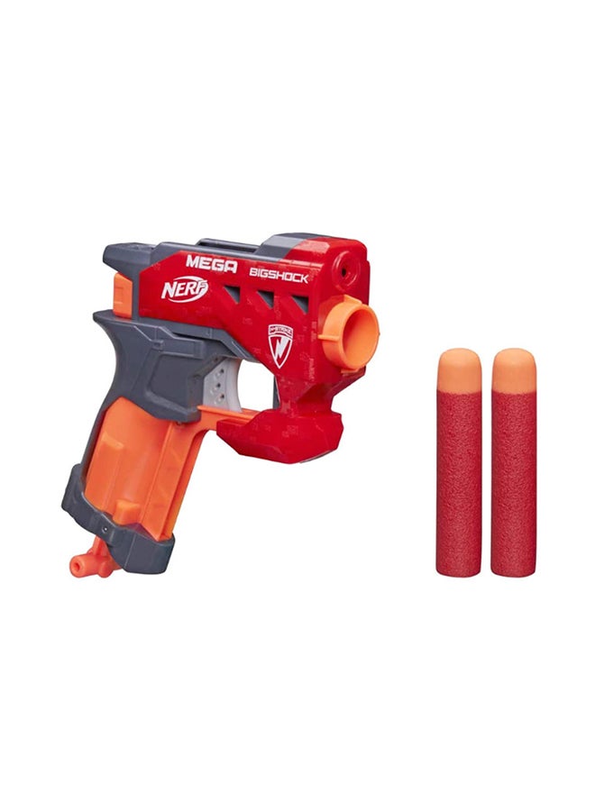 N-Strike Mega Big Shock Blaster With Dart Hand-Eye Coordination And Develops Focusing Aiming Ability