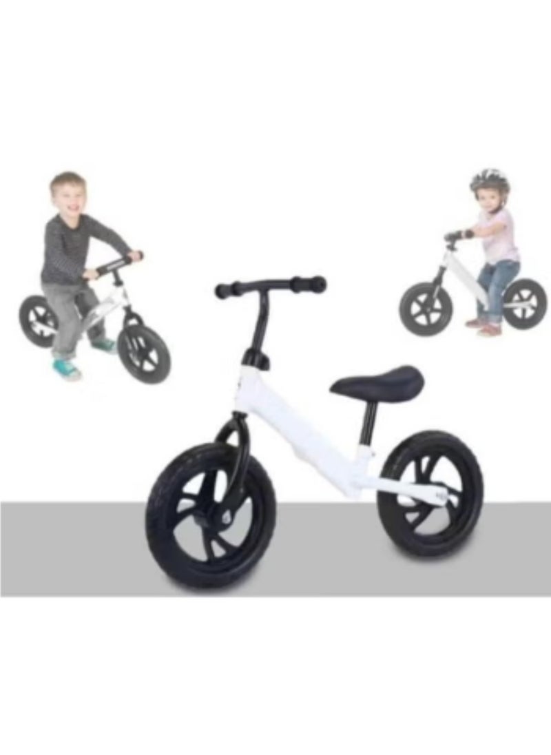 12inch Children‘s Balance-Bikes Kids Balance Bike No Pedal Bicycle Beginner Toddler Bike Steel Frame and Air-Free Tires for 2-5 years Old