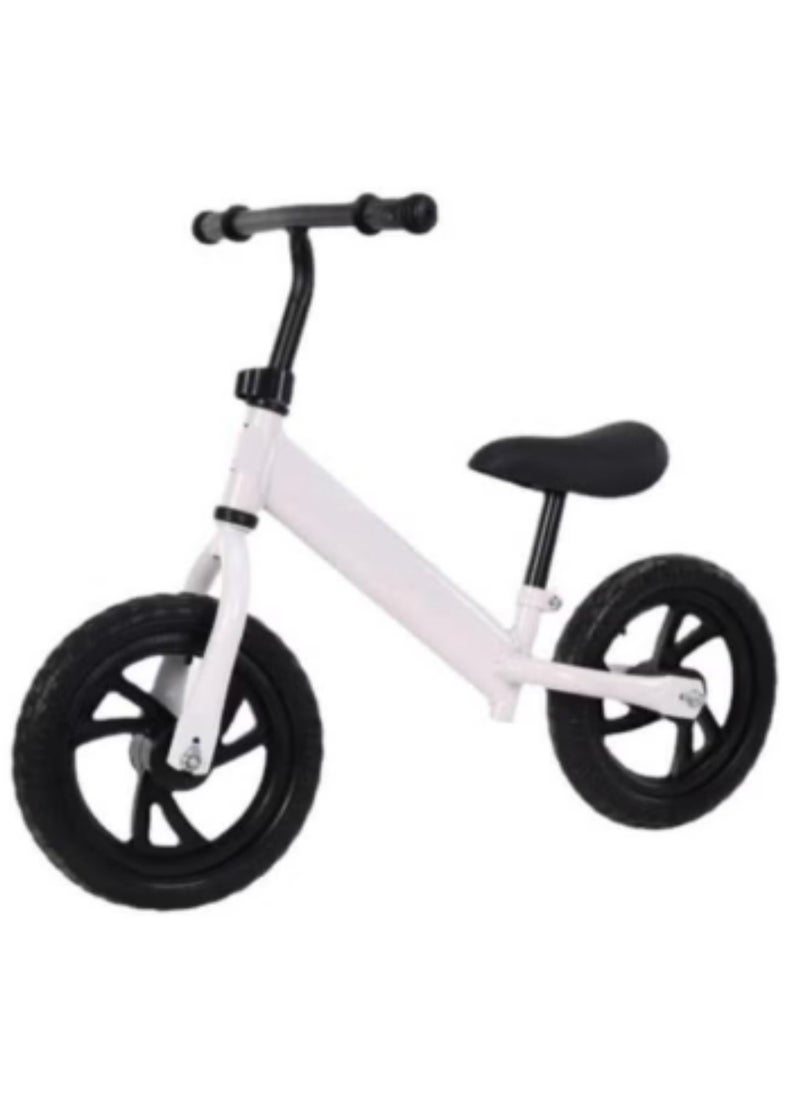 12inch Children‘s Balance-Bikes Kids Balance Bike No Pedal Bicycle Beginner Toddler Bike Steel Frame and Air-Free Tires for 2-5 years Old