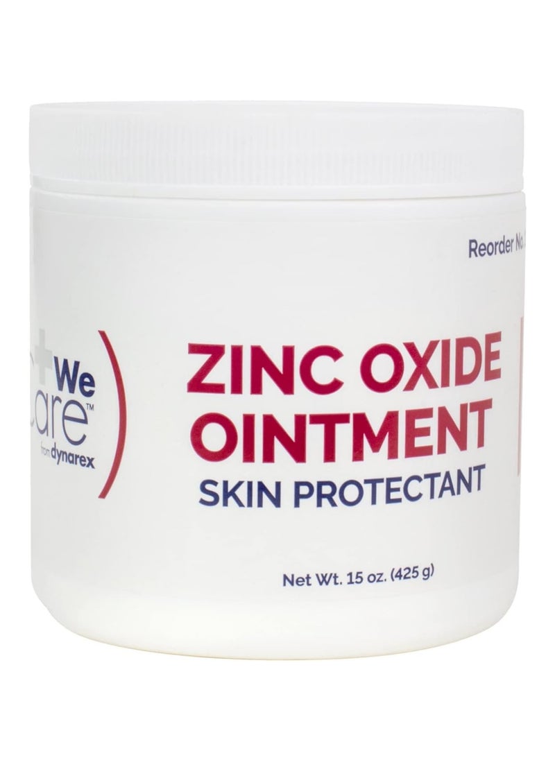 Zinc Oxide Ointment, Soothes, Prevents, And Relieves Diaper Rash, Chaffed Skin, And Irritation, White, 1 Count - 15 Oz. Jar Of Ointment