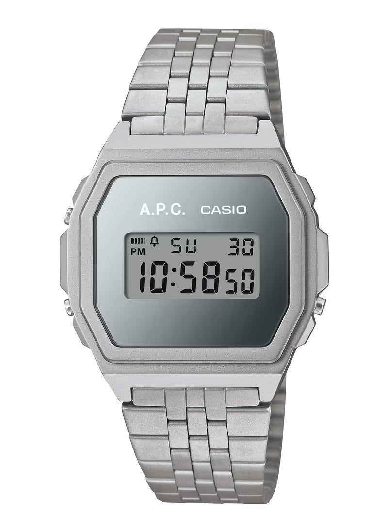 Vintage APC Collaboration Model Digital Unisex Watch A1000ACD-7