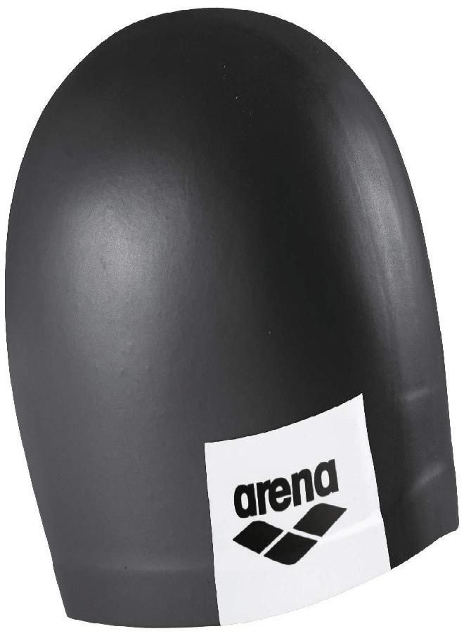 Logo Moulded Swim Cap, Black