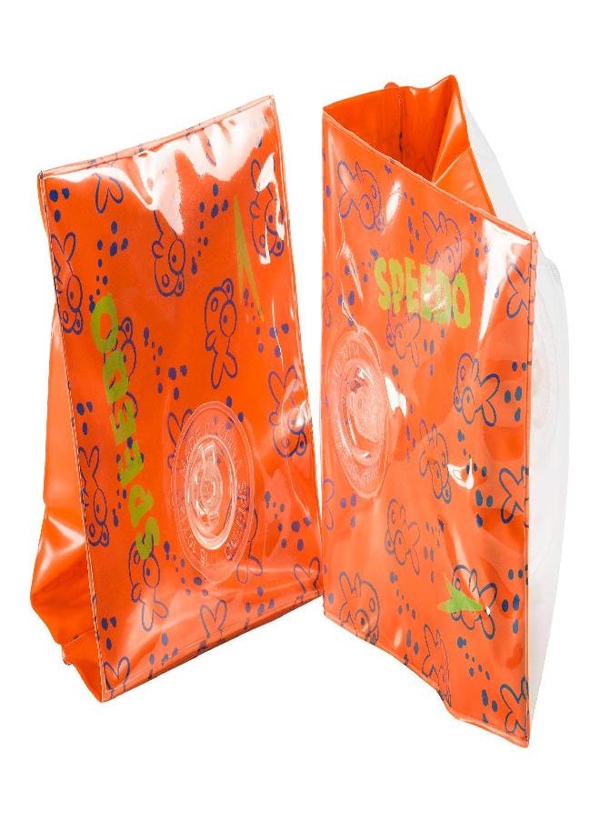 Speedo Unisex-Child Swim Arm Bands Begin to Swim Orange/Blue, One Size
