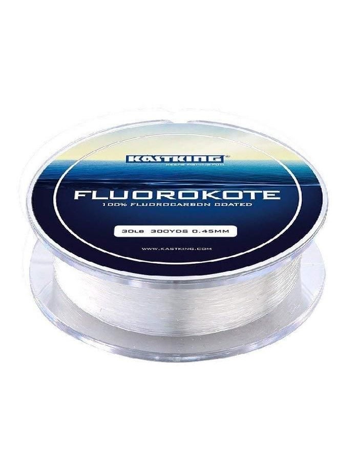 KastKing FluoroKote Fishing Line,17LB,150Yard