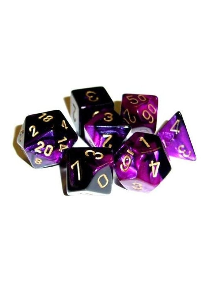 7-Piece Dice Gemini Set 3x2x1inch