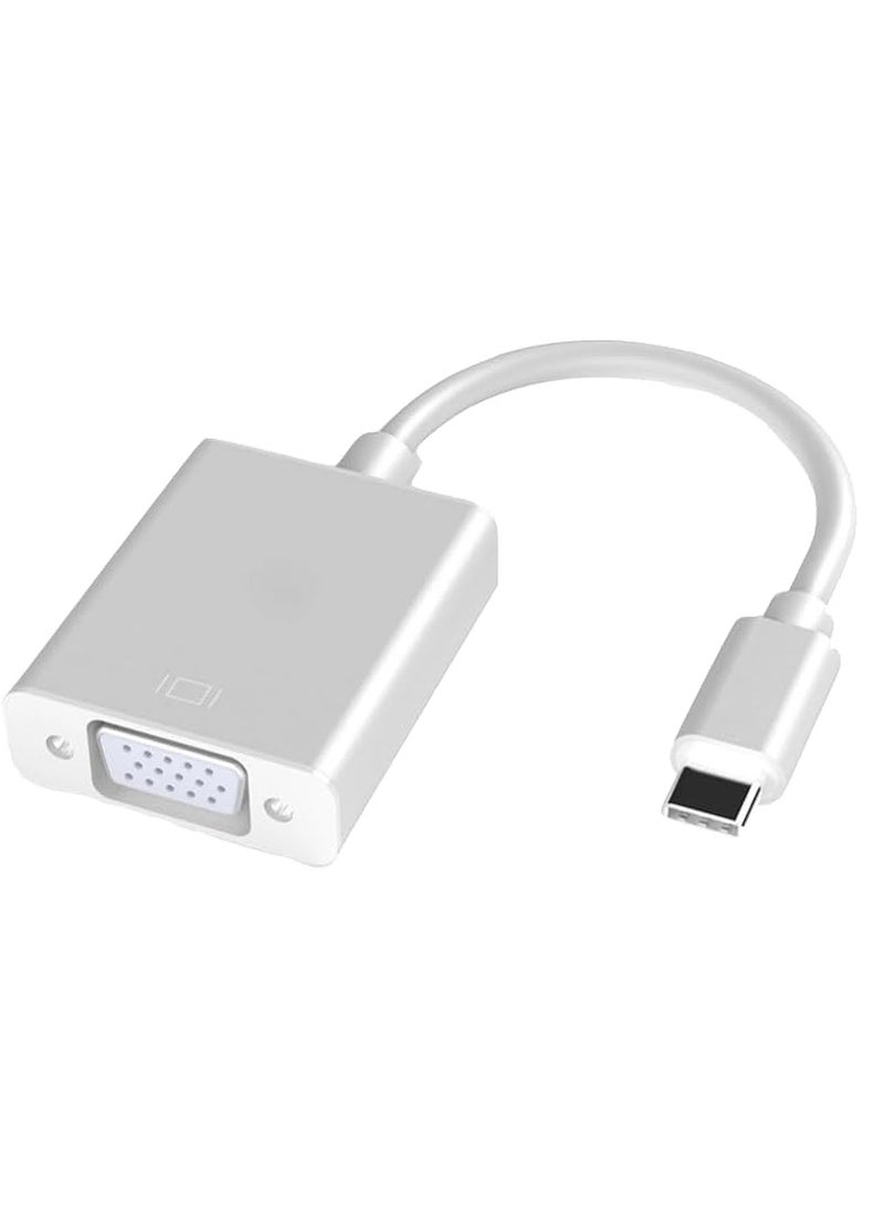 Type c to VGA Adapter 1080P USB C to VGA Converter adapter