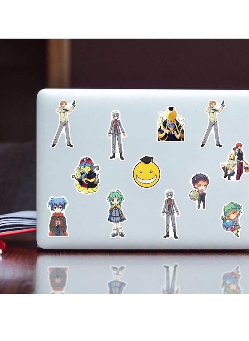 Anime Stickers Set - 100 Waterproof Decals for Skateboards, Cars, Snowboards, Bicycles, Luggage, Water Bottles, and Laptops - Perfect for Kids, Teens, and Adults