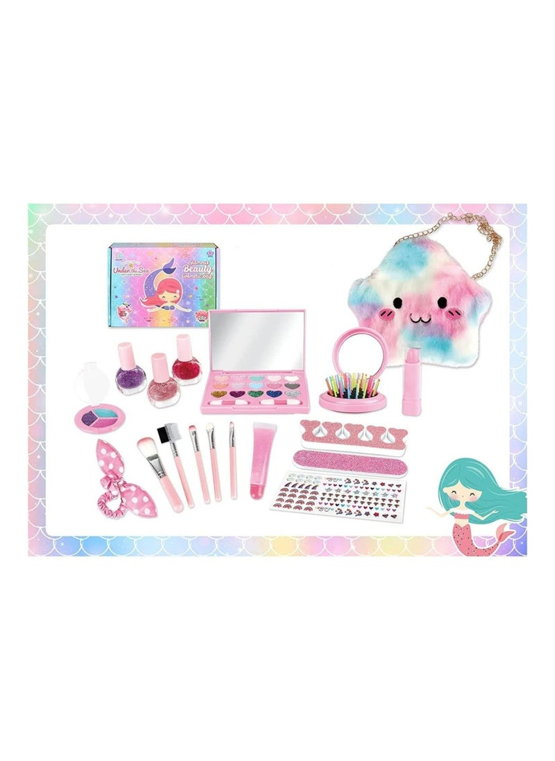 Cosmetic Beauty Set Girl Makeup Toy (Packaging May Vary)