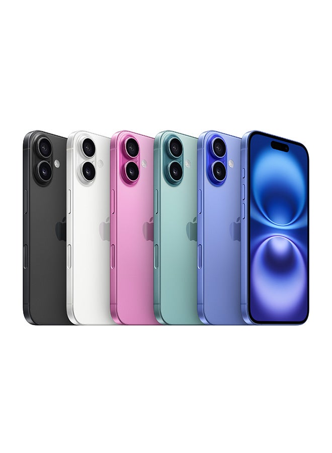 iPhone 16 Physical Dual Sim 128GB White 5G Without FaceTime