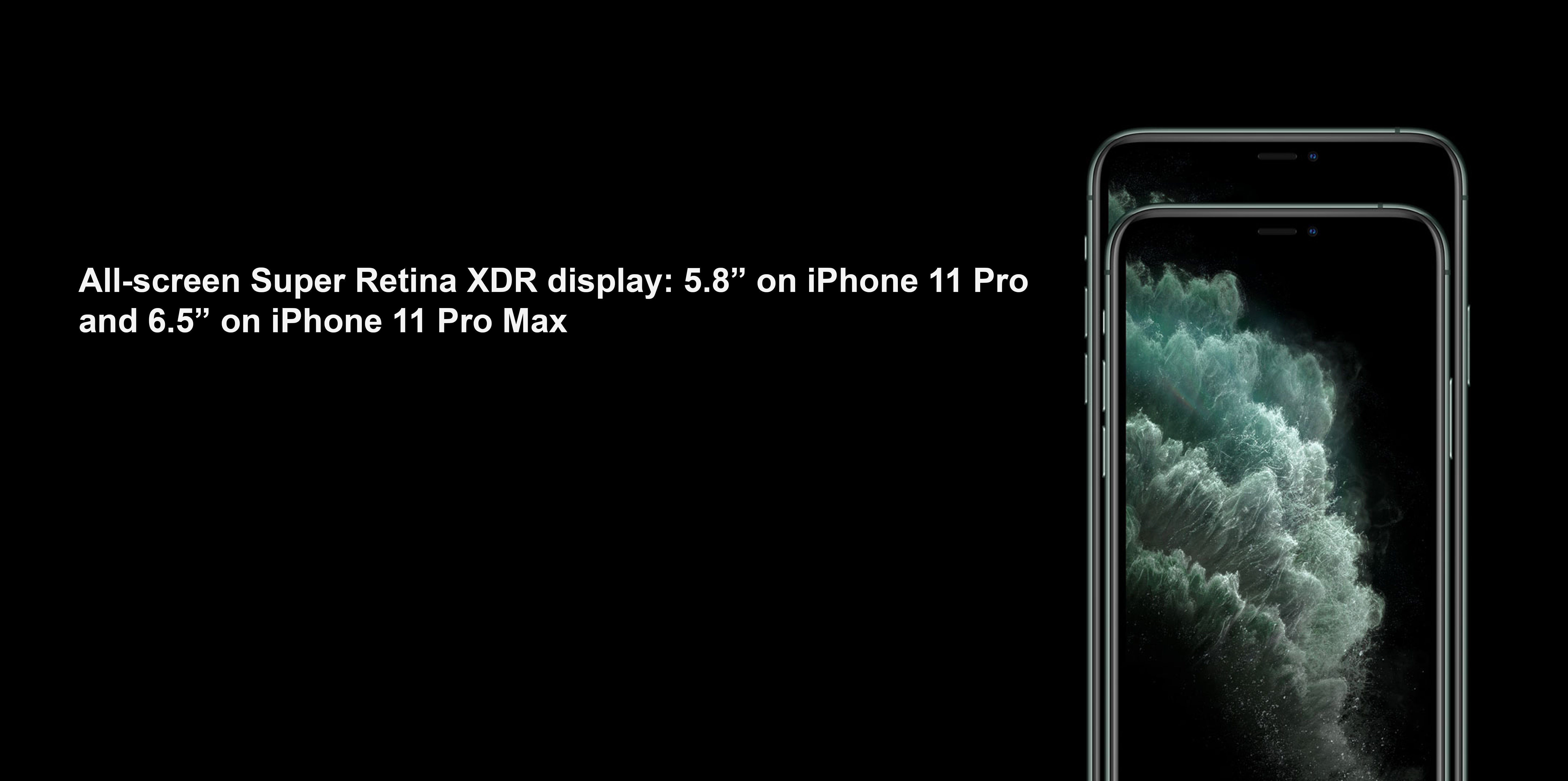 iPhone 11 Pro Max With FaceTime Midnight Green 256GB 4G LTE - UAE Specs