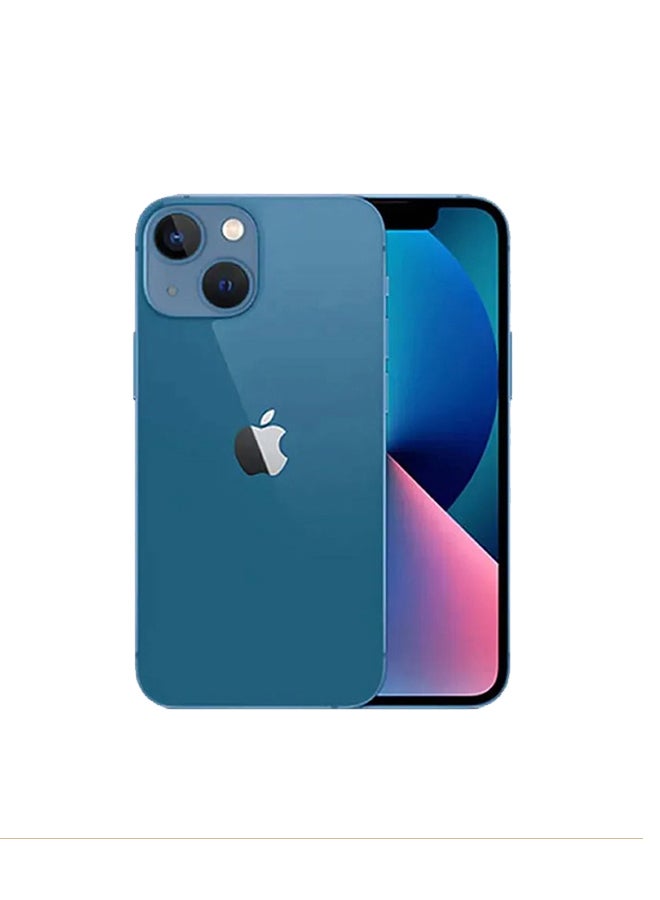 Renewed - iPhone 13 Mini 128GB Blue 5G With Facetime