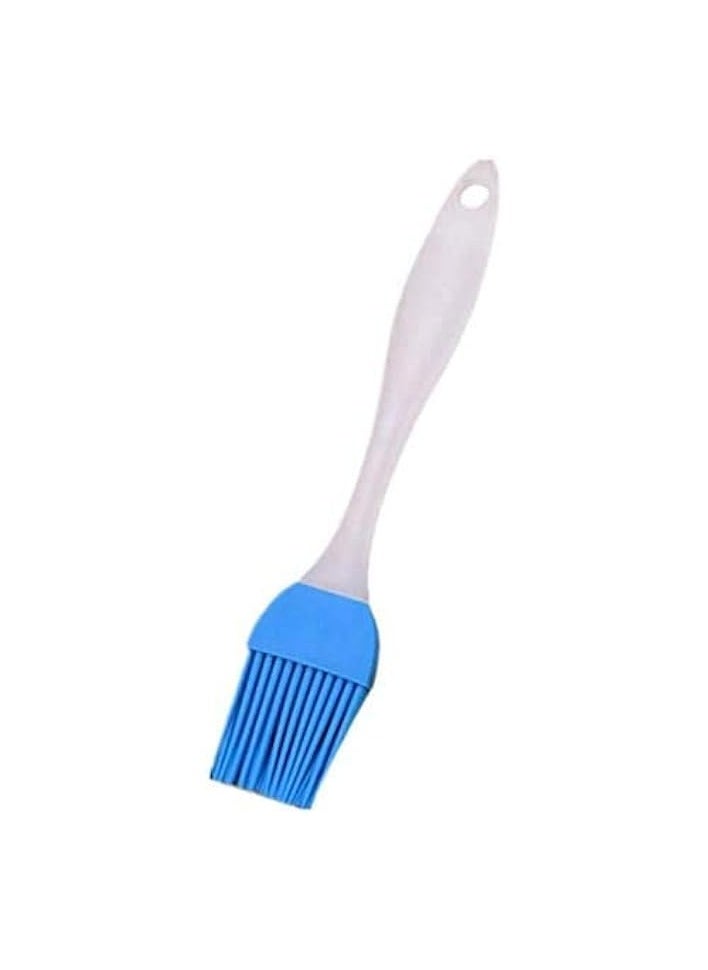 Silicone Basting Pastry and Bbq Brushes (Set of 4) Durable, Heat Resistant Kitchen Utensils - Dishwasher Safe- Soft and Flexible- Essential Cooking Gadget, Bakeware Tool and Culinary Equipment- blue
