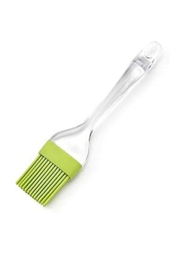 Silicone 1 Piece Pastry Brush Cooking Brushes Baste Oil Butter Sauce Marinades for BBQ Grill Barbeque Kitchen Baking Pastries Cakes Desserts, Multicolor