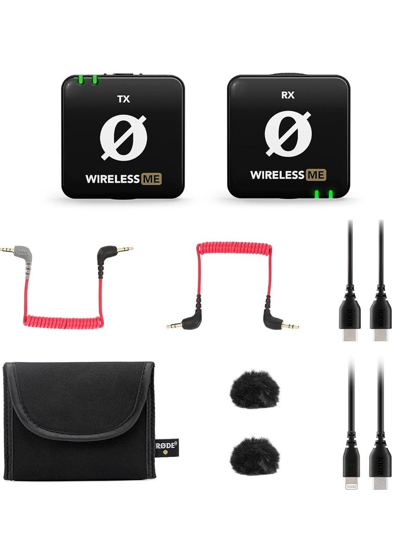 Rode Wireless Me Ultra-Compact Wireless Microphone System with Built-in Microphones