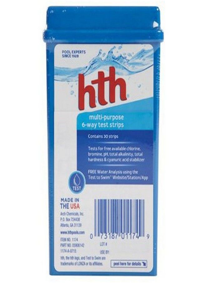 HTH 1071 Multipurpose 6-Way Test Strip