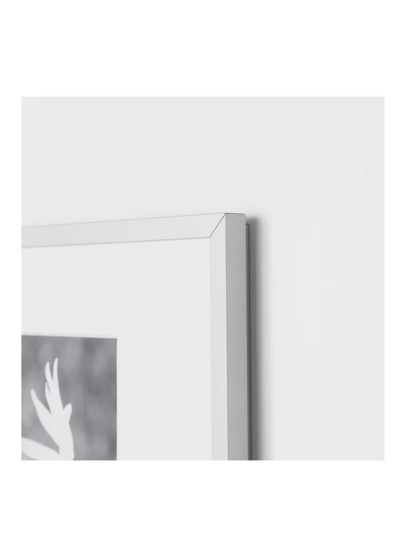 Picture Frame Aluminium Plastic & Fibreboard 30x40 cm