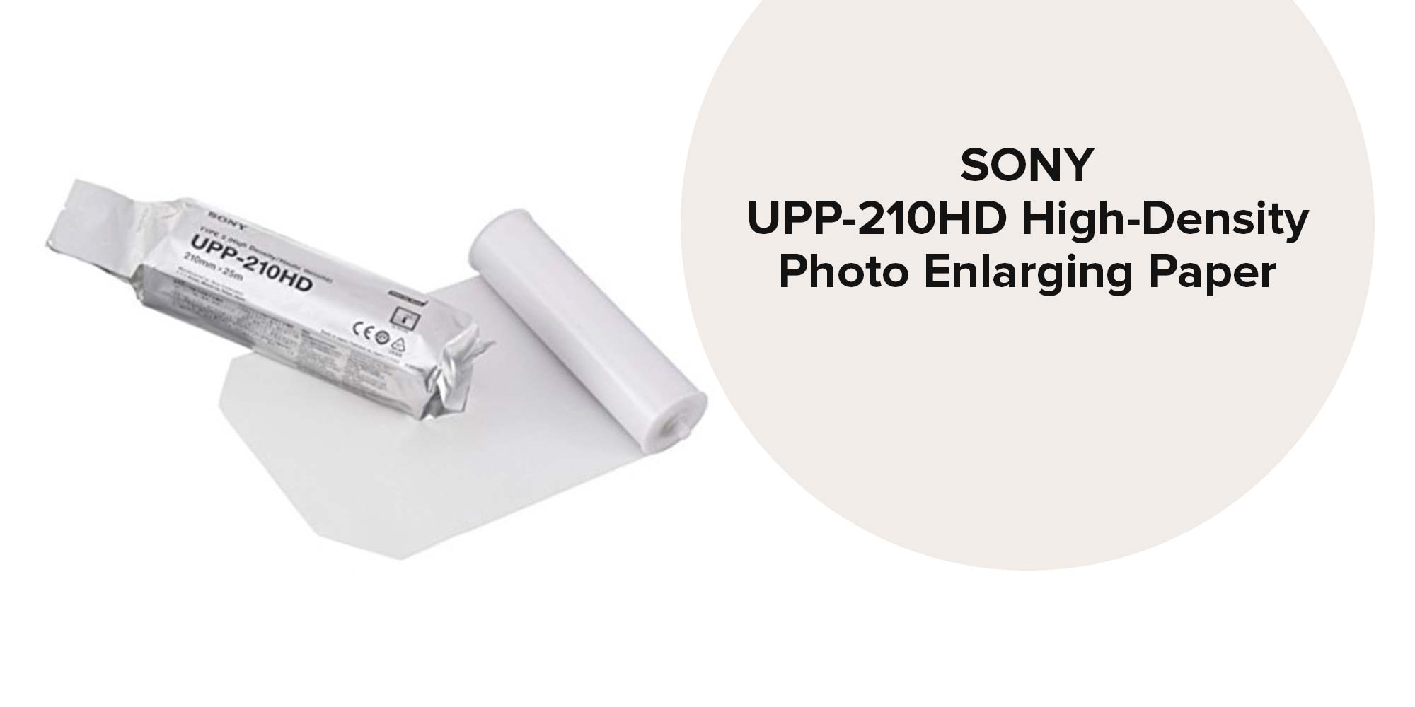 UPP-210HD High-Density Photo Enlarging Paper White