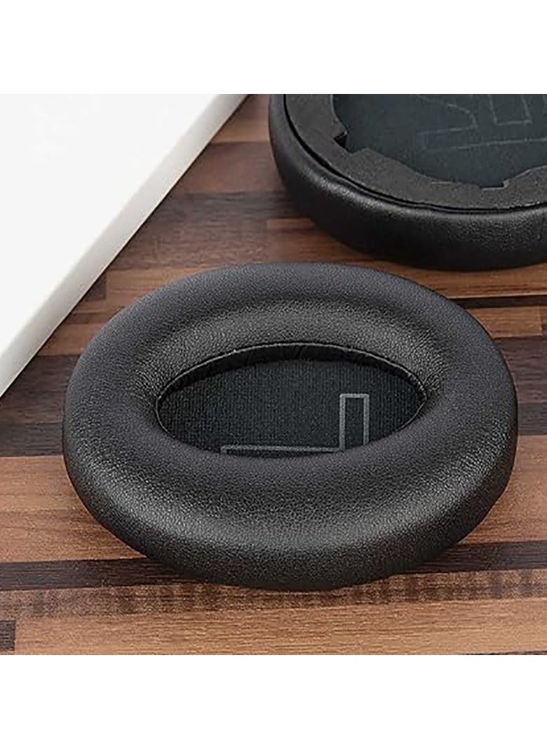 Replacement Ear Pads for Anker Soundcore Life Q30 Headphones Ear Cushions, Headset Earpads, Ear Cups Cover Repair Parts (Black)