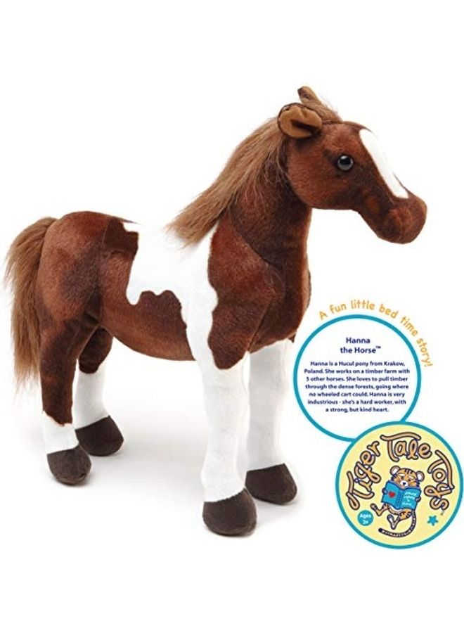 Stuffed Animal Plush- Hanna The Horse 15.00 X6.50 X16.25inch