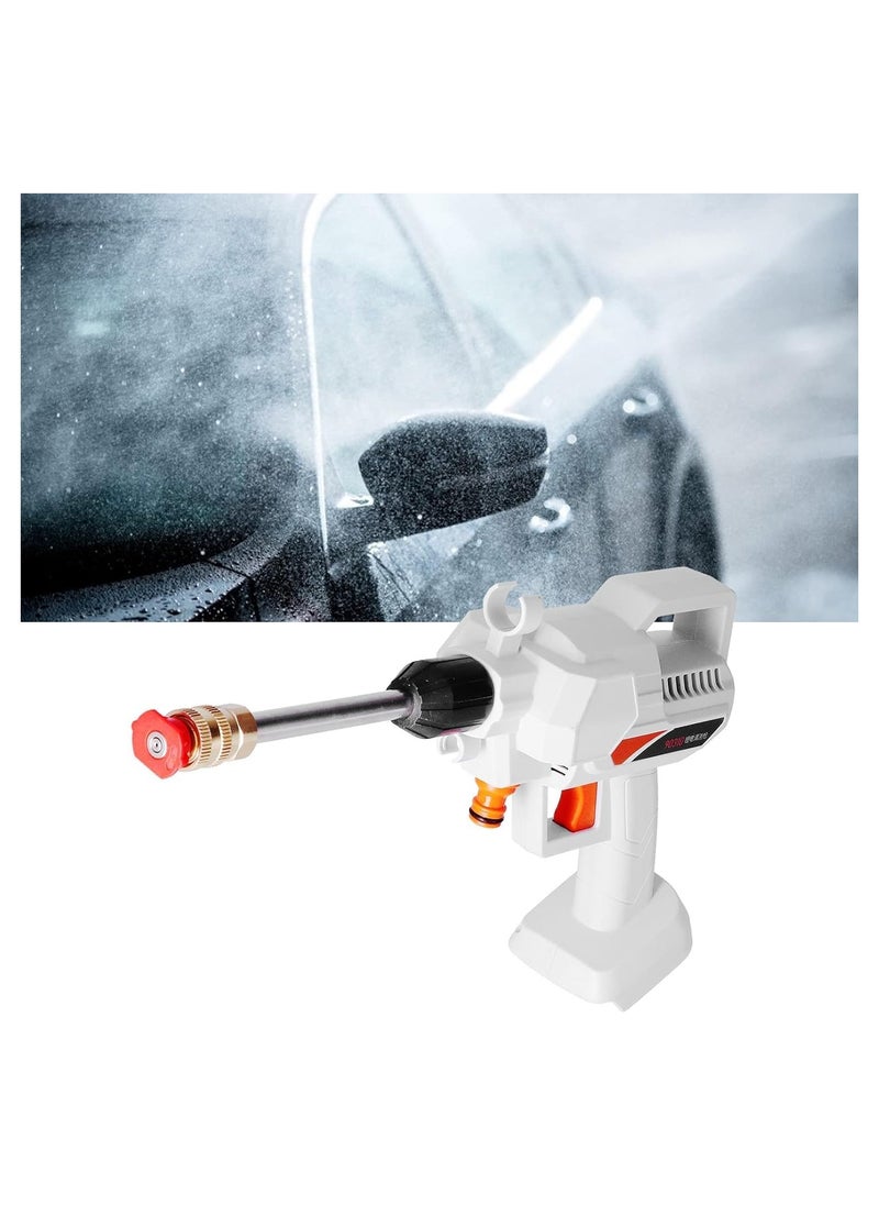 DOUBLE BULL Cordless Portable Pressure Washer Gun Electric High Pressure Cleaner 650W 55Bar Handheld Power Washer Gun for Outdoor Use for Cleaning Car