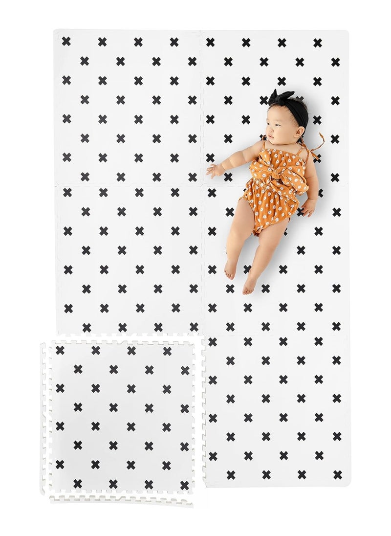 Stylish Extra Large Baby Play Mat 6 Ft X 4 Ft