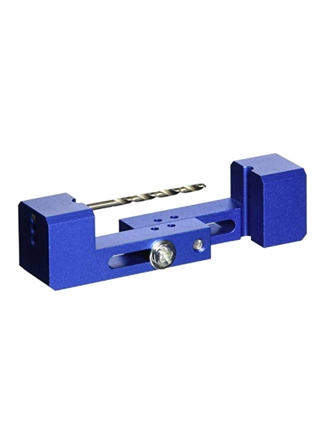 Straight Axle Drilling Holes Tool Blue 3 x 1 x 1inch