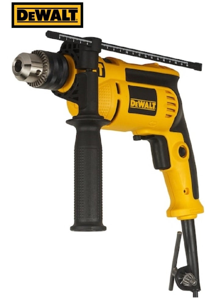 DEWALT DWD024-B5 701W 13mm Percussion Drill with Rubber Handle and Side Handle