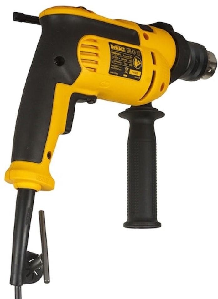 DEWALT DWD024-B5 701W 13mm Percussion Drill with Rubber Handle and Side Handle