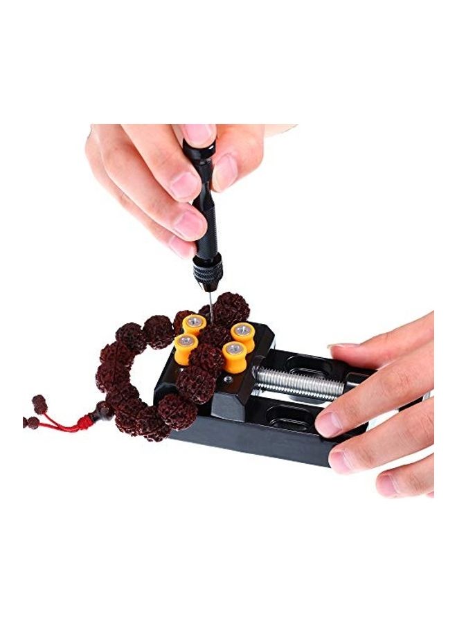 37-Piece Hand Drill Set Multicolour 3.42x6.41x5.39inch