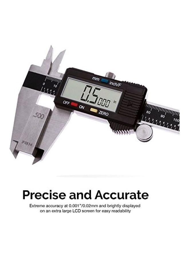 Digital Caliper Silver/Black