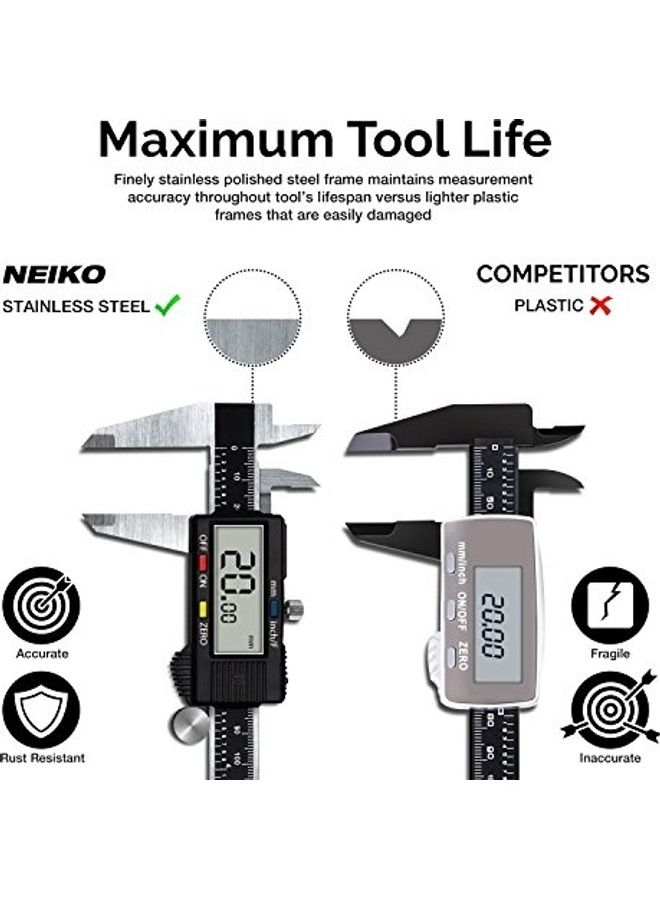 Digital Caliper Silver/Black