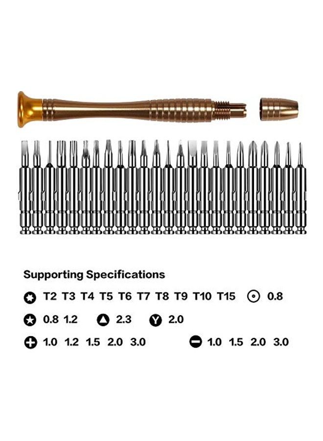 Precision Screwdriver Set Multicolour